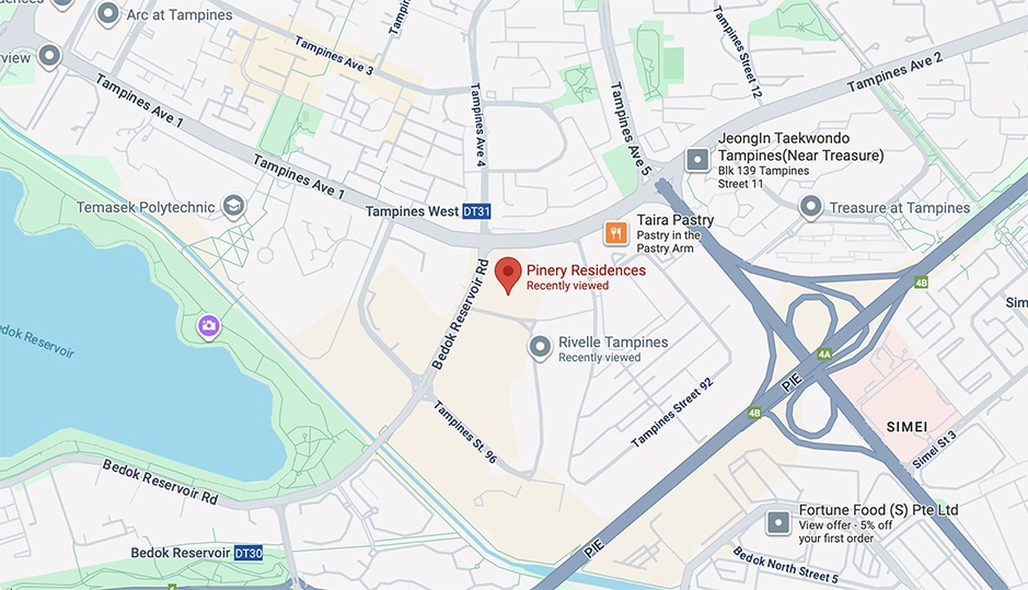 Pinery Residences Location Thumbnail