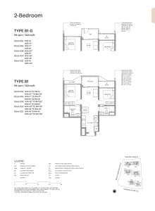 Pinery Residences 2 Bedroom Type B1