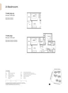 Pinery Residences 2 Bedroom Type B2
