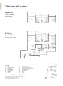 Pinery Residences 3 Bedroom Premium Type C6