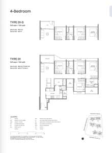 Pinery Residences 4 Bedroom Type D1